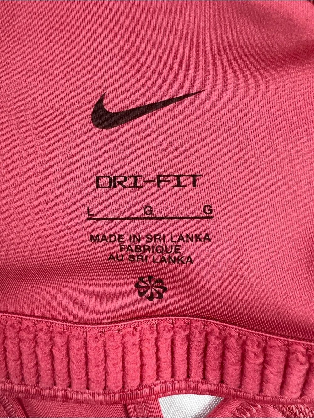 Nike Dri-Fit Salmon Pink Yoga Pilates Workout Sports Bra
